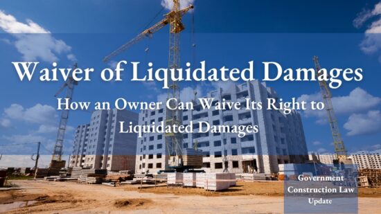 Waiver of Liquidated Damages