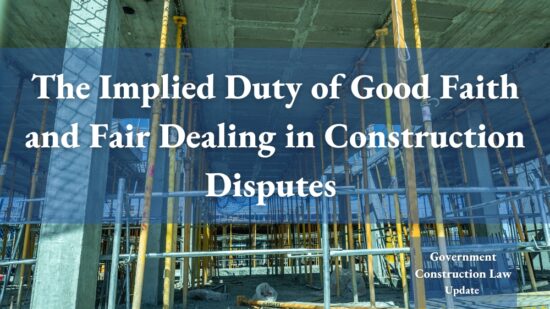 Implied Duty of Godod Faith and Fair Dealing